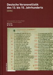 Deutsche Versnovellistik des 13. bis 15. Jahrhunderts (DVN) - Bd.1.2