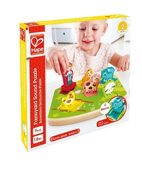 Hape Bauernhof-Geräusche (Kinderpuzzle)