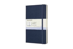 Moleskine Sapphire Blue Sketchbook Large