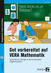 Gut vorbereitet auf VERA Mathematik, m. 1 CD-ROM