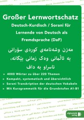 Großer Lernwortschatz Deutsch-Kurdisch Sorani für Deutsch als Fremdsprache
