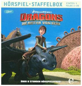 Dragons - Die Reiter von Berk - Staffelbox, 1 MP3-CD