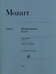 Wolfgang Amadeus Mozart - Klaviersonaten, Band I - Tl.1