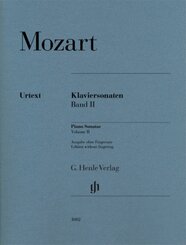 Wolfgang Amadeus Mozart - Klaviersonaten, Band II - Tl.2