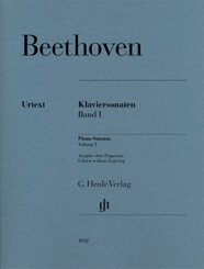 Ludwig van Beethoven - Klaviersonaten, Band I - Tl.1