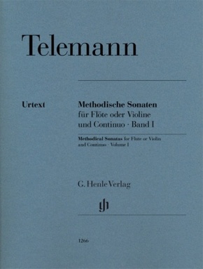 Georg Philipp Telemann - Methodische Sonaten für Flöte oder Violine und Continuo, Band I - Bd.1