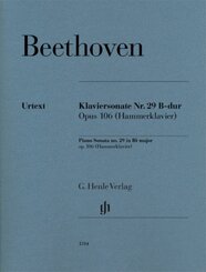 Ludwig van Beethoven - Klaviersonate Nr. 29 B-dur op. 106 (Hammerklavier)