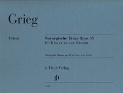Edvard Grieg - Norwegische Tänze op. 35 für Klavier zu vier Händen