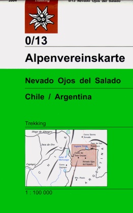 Alpenvereinskarte Nevado Ojos del Salado