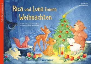 Rica und Luna feiern Weihnachten