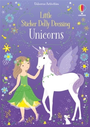 Little Sticker Dolly Dressing - Unicorns