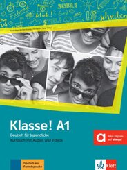 Klasse! A1 Kursbuch mit Audios und Videos online
