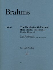Johannes Brahms - Horntrio Es-dur op. 40