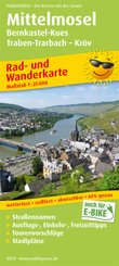 PUBLICPRESS Rad- und Wanderkarte Mittelmosel, Bernkastel-Kues - Traben-Trarbach - Kröv