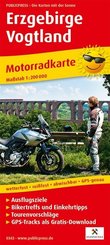 PublicPress Motorradkarte Erzgebirge, Vogtland