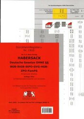 DürckheimRegister® HABERSACK 2022 OHNE §§