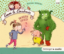 Emmi & Einschwein 2. Im Herzen ein Held!, 3 Audio-CD