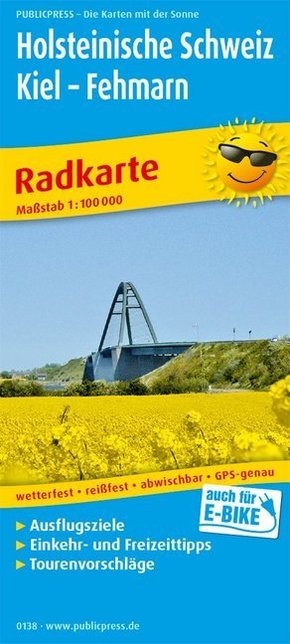 PublicPress Radkarte Holsteinische Schweiz, Kiel - Fehmarn