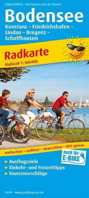 PUBLICPRESS Radkarte Bodensee und Umgebung