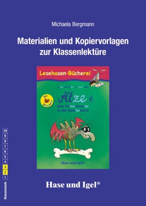 Materialien und Kopiervorlagen zur Klassenlektüre "Ätze - Das Tintenmonster in der Geisterbahn / Silbenhilfe"
