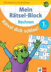 Rätsel-Block Mathe - Rechnen 1. Klasse