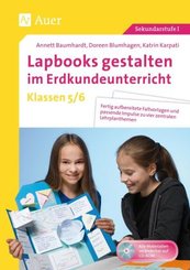 Lapbooks gestalten im Erdkundeunterricht 5-6, m. 1 CD-ROM