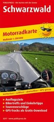 PublicPress Motorradkarte Schwarzwald