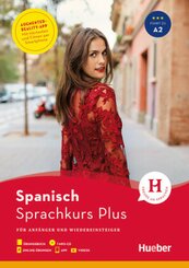 Hueber Sprachkurs Plus Spanisch, m. 1 Buch, m. 1 Audio