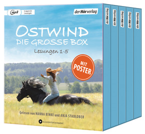 Ostwind. Die große Box, 5 Audio-CD, 5 MP3