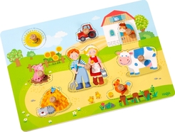 Greifpuzzle Auf dem Bauernhof (Kinderpuzzle)