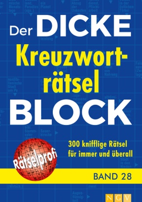 Der dicke Kreuzworträtsel-Block - Bd. 28