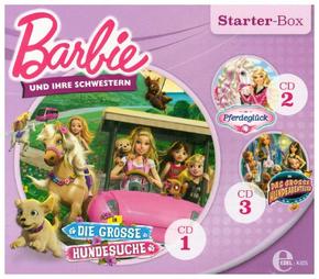 Barbie - Starter-Box Schwestern, 3 Audio-CDs