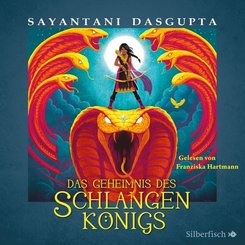 Kiranmalas Abenteuer 1: Das Geheimnis des Schlangenkönigs, 4 Audio-CD