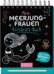 Mein Meerjungfrauen-Kritzkratz-Buch, m. Sift