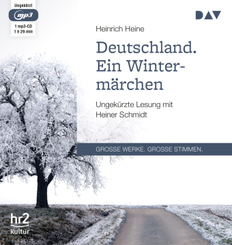 Deutschland. Ein Wintermärchen, 1 Audio-CD, 1 MP3