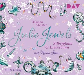 Julie Jewels - Silberglanz und Liebesbann, 4 Audio-CDs
