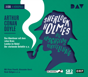 Sherlock Holmes - Die Abschiedsvorstellung, 3 Audio-CDs