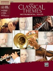 Easy Classical Themes Instrumental Solos, Violin, w. Audio-CD