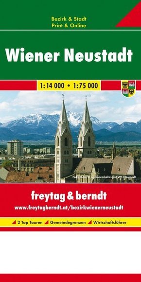 Freytag & Berndt Stadtplan Wiener Neustadt