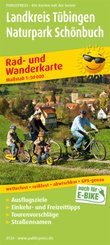 PUBLICPRESS Rad- und Wanderkarte Landkreis Tübingen, Naturpark Schönbuch