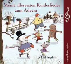 Meine allerersten Kinderlieder zum Advent, 1 Audio-CD