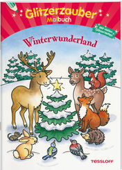 Glitzerzauber Malbuch Winterwunderland