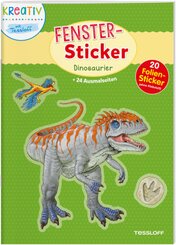 Fenster-Sticker Dinosaurier