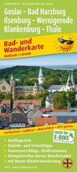 PublicPress Rad- und Wanderkarte Goslar - Bad Harzburg - Ilsenburg - Wernigerode, Blankenburg - Thale