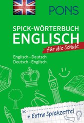 PONS Spick-Wörterbuch Englisch für die Schule
