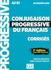 Conjugaison progressive du français, Niveau intermédiaire - 2ème édition, Corrigés