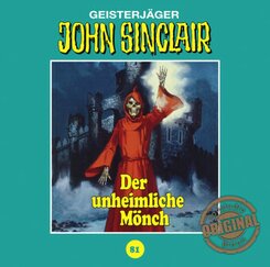 John Sinclair Tonstudio Braun - Der unheimliche Mönch, 1 Audio-CD