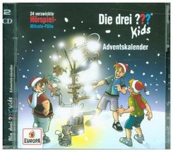 Die drei ??? Kids - Adventskalender Relaunch, 2 Audio-CDs
