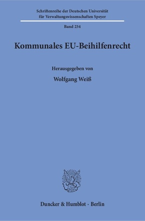 Kommunales EU-Beihilfenrecht.