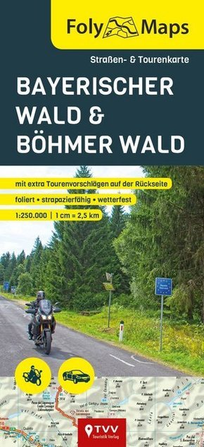 FolyMaps Böhmerwald / Bayerischer Wald 1:250 000